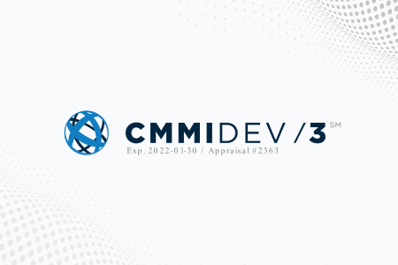 Appraised at CMMI Maturity Level 3